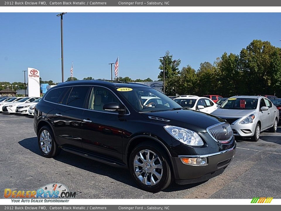 2012 Buick Enclave FWD Carbon Black Metallic / Cashmere Photo #1