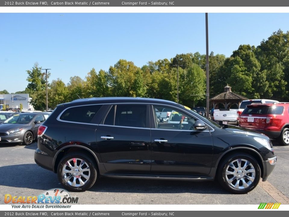 2012 Buick Enclave FWD Carbon Black Metallic / Cashmere Photo #2