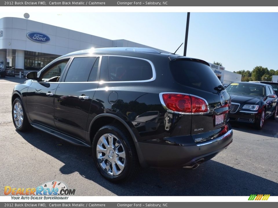 2012 Buick Enclave FWD Carbon Black Metallic / Cashmere Photo #5