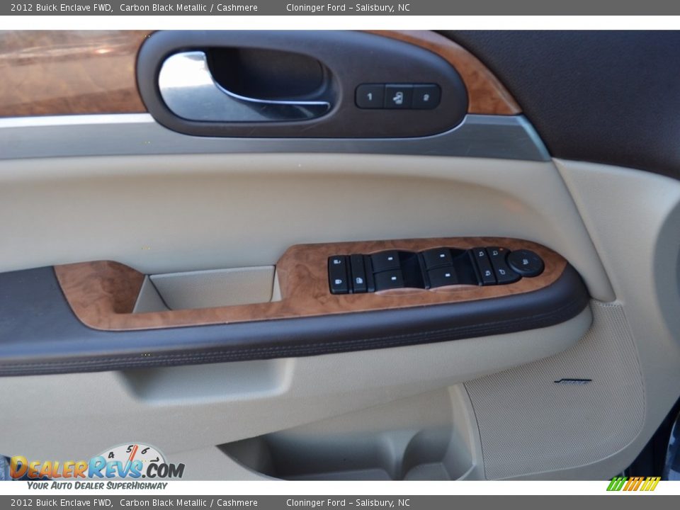 2012 Buick Enclave FWD Carbon Black Metallic / Cashmere Photo #8