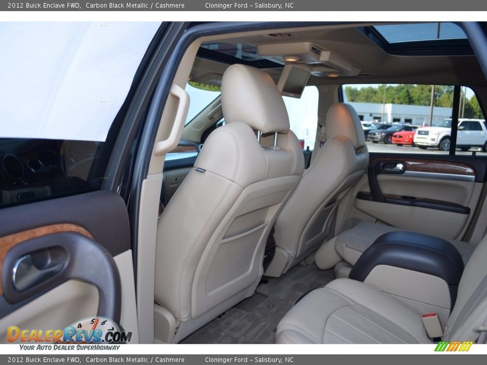 2012 Buick Enclave FWD Carbon Black Metallic / Cashmere Photo #12