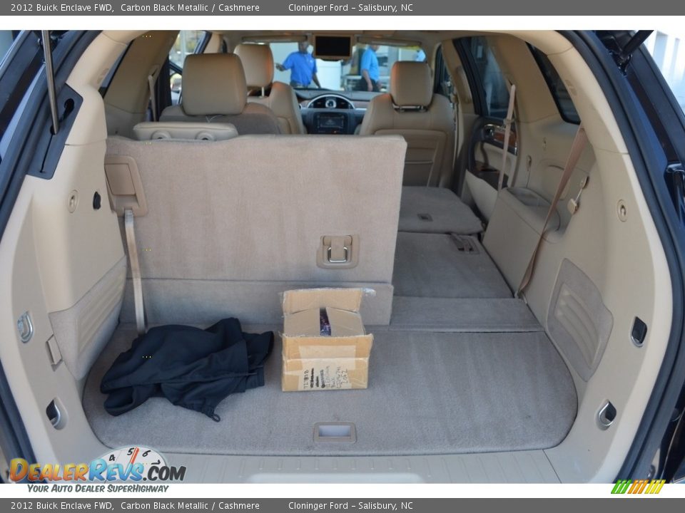 2012 Buick Enclave FWD Carbon Black Metallic / Cashmere Photo #13