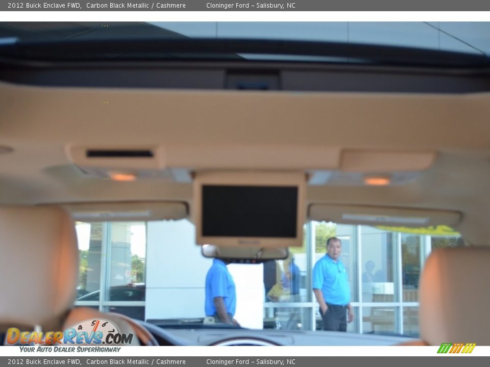 2012 Buick Enclave FWD Carbon Black Metallic / Cashmere Photo #14