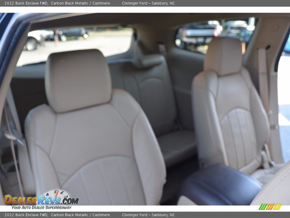 2012 Buick Enclave FWD Carbon Black Metallic / Cashmere Photo #16