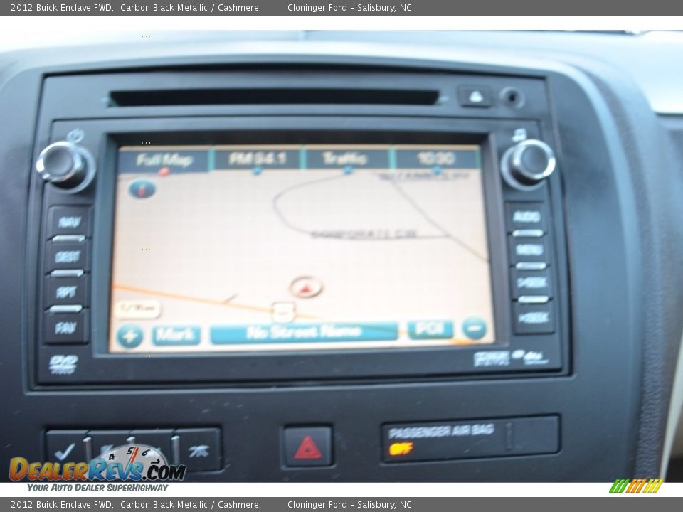 2012 Buick Enclave FWD Carbon Black Metallic / Cashmere Photo #20