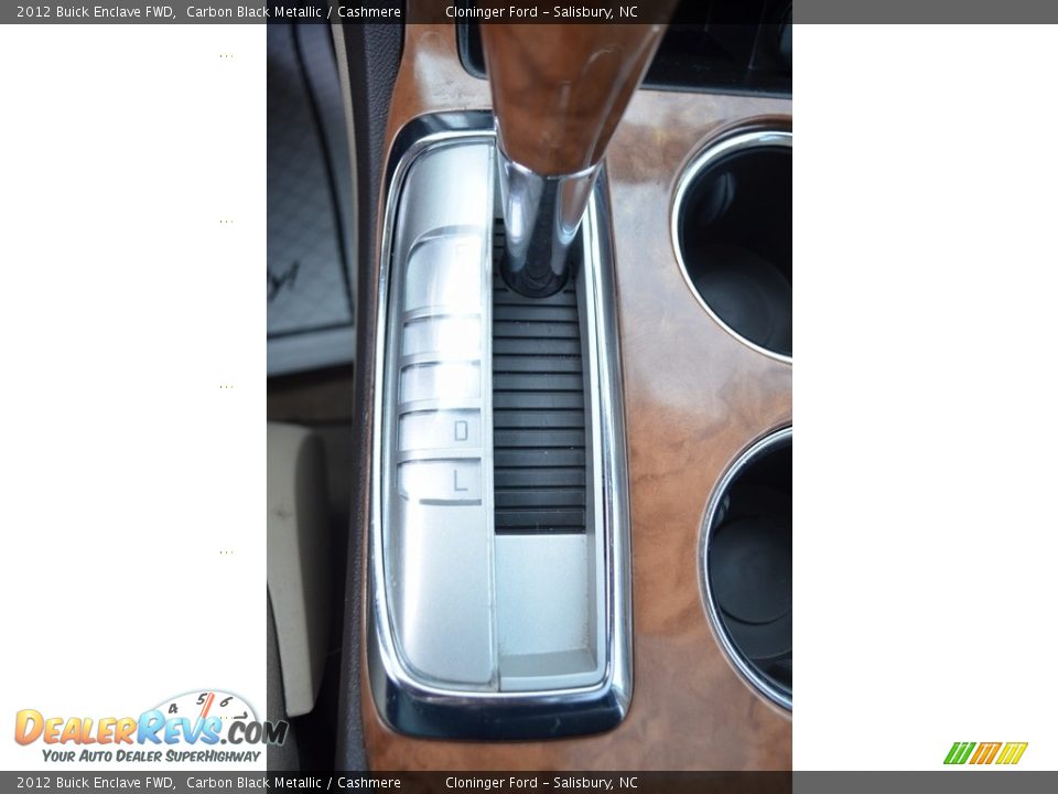 2012 Buick Enclave FWD Carbon Black Metallic / Cashmere Photo #23