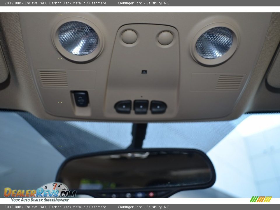 2012 Buick Enclave FWD Carbon Black Metallic / Cashmere Photo #27