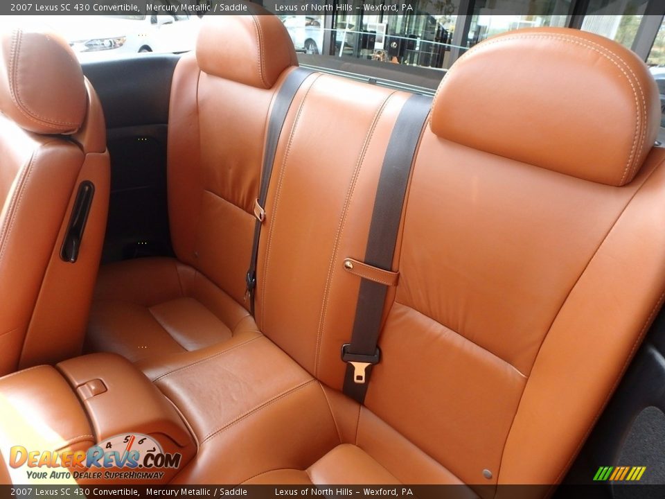 2007 Lexus SC 430 Convertible Mercury Metallic / Saddle Photo #9