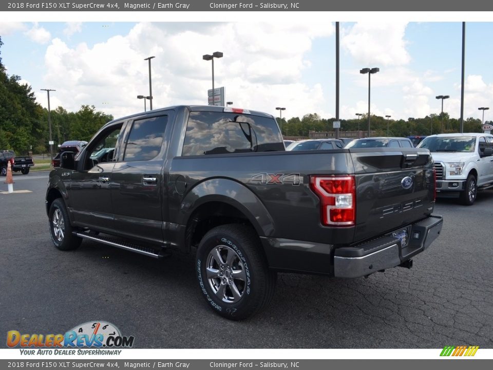 2018 Ford F150 XLT SuperCrew 4x4 Magnetic / Earth Gray Photo #22