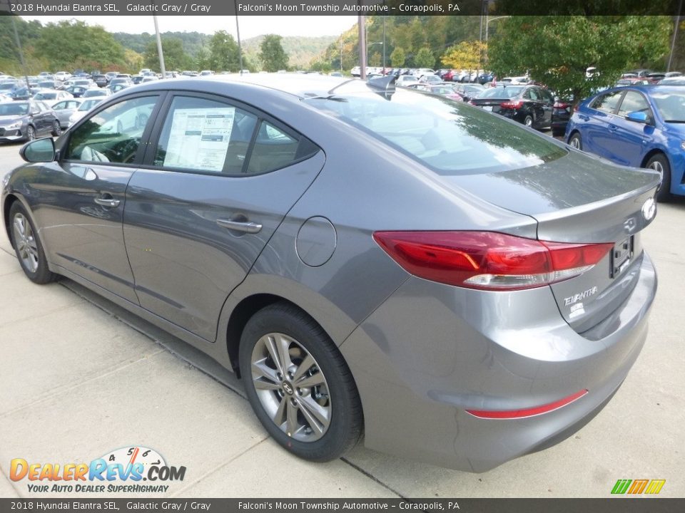 2018 Hyundai Elantra SEL Galactic Gray / Gray Photo #6