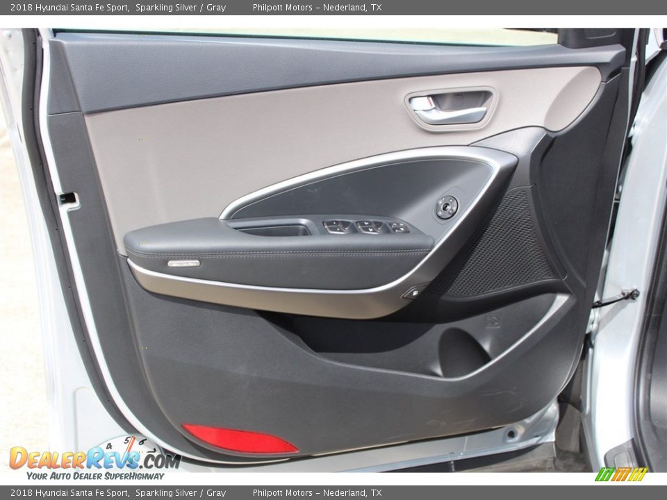 2018 Hyundai Santa Fe Sport Sparkling Silver / Gray Photo #9