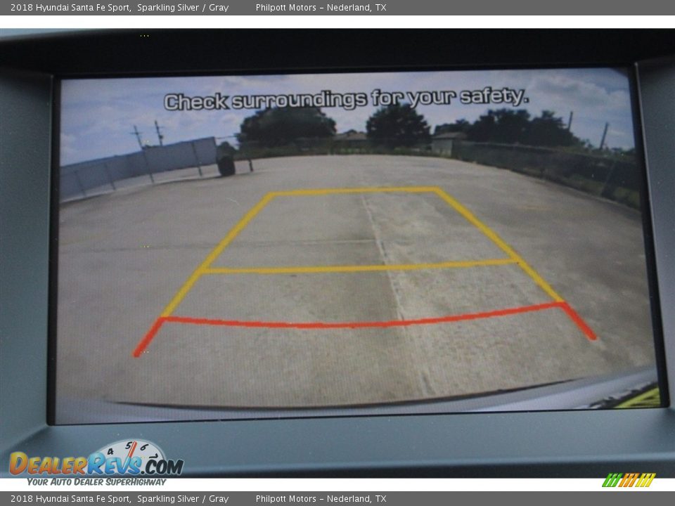 2018 Hyundai Santa Fe Sport Sparkling Silver / Gray Photo #13