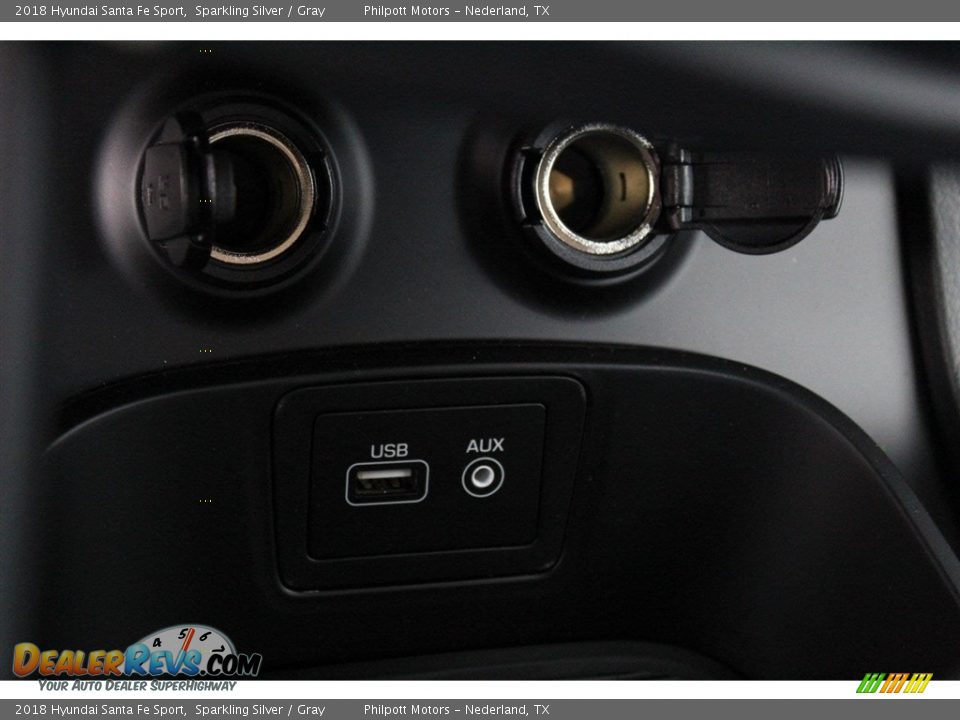 2018 Hyundai Santa Fe Sport Sparkling Silver / Gray Photo #15