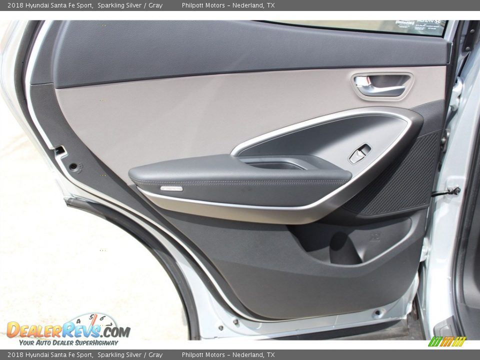 2018 Hyundai Santa Fe Sport Sparkling Silver / Gray Photo #21