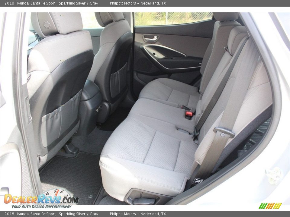 2018 Hyundai Santa Fe Sport Sparkling Silver / Gray Photo #22