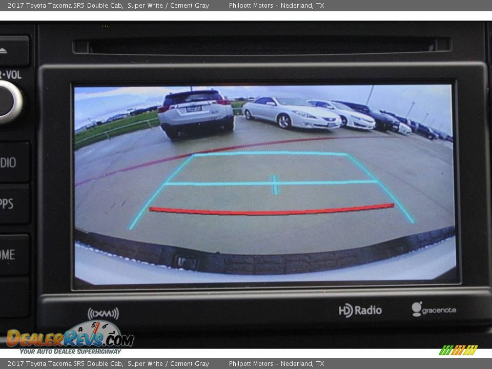 2017 Toyota Tacoma SR5 Double Cab Super White / Cement Gray Photo #12