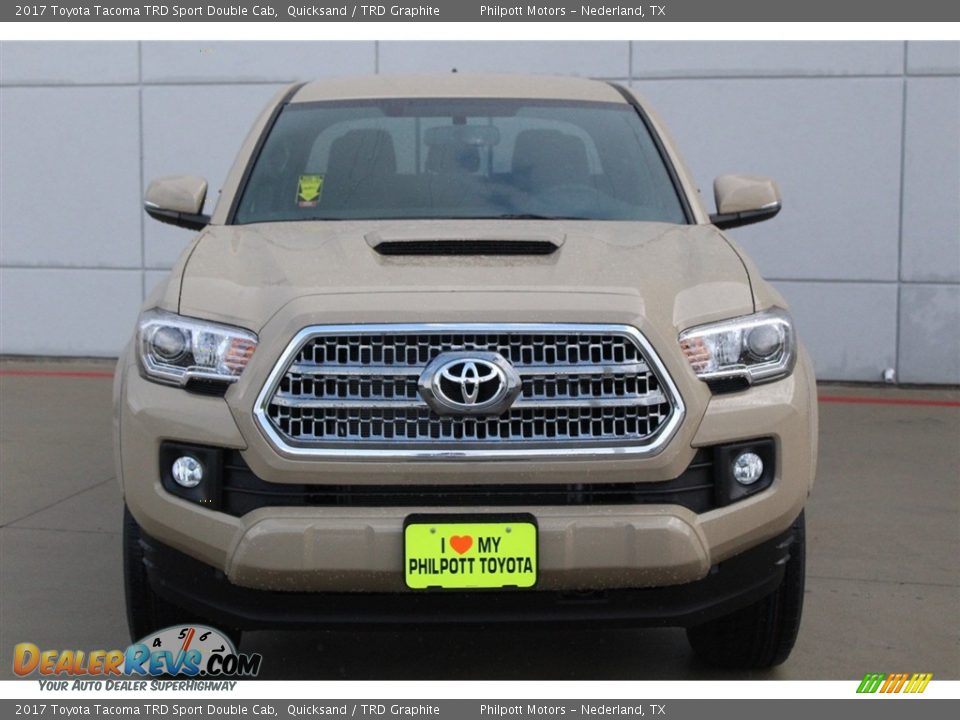 2017 Toyota Tacoma TRD Sport Double Cab Quicksand / TRD Graphite Photo #2
