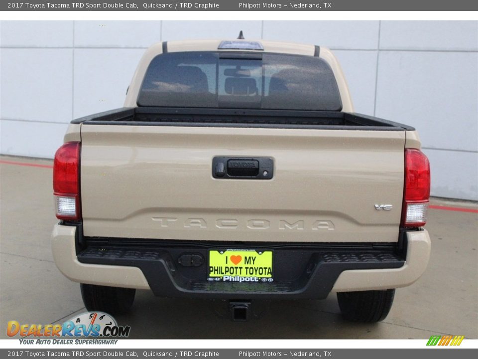 2017 Toyota Tacoma TRD Sport Double Cab Quicksand / TRD Graphite Photo #8