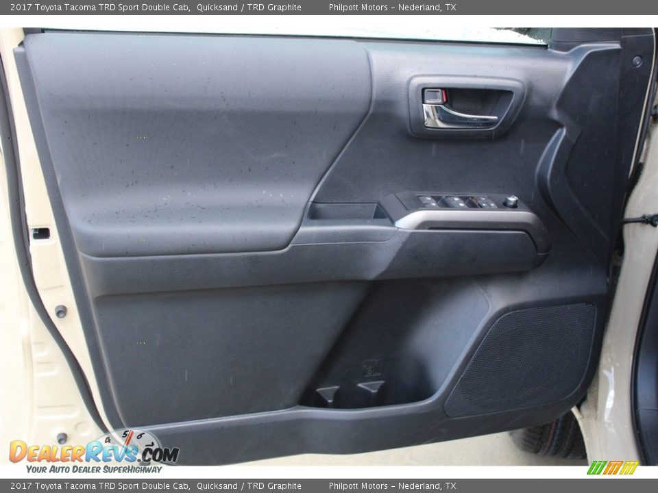 2017 Toyota Tacoma TRD Sport Double Cab Quicksand / TRD Graphite Photo #9
