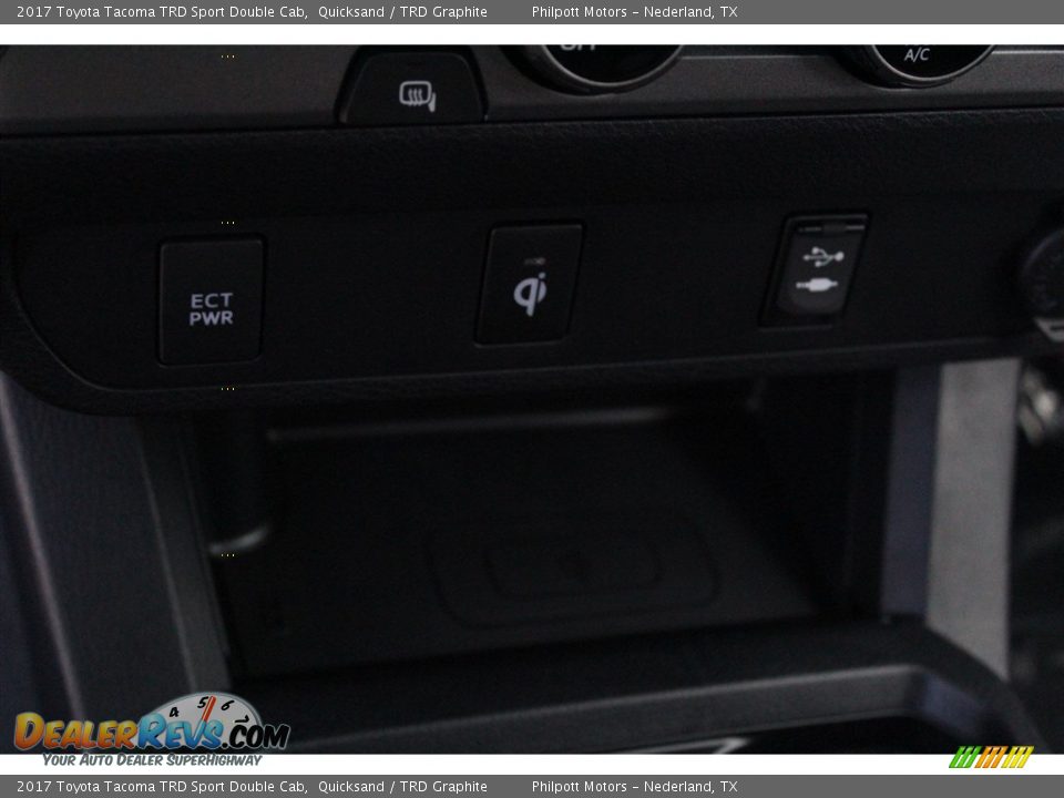 2017 Toyota Tacoma TRD Sport Double Cab Quicksand / TRD Graphite Photo #15