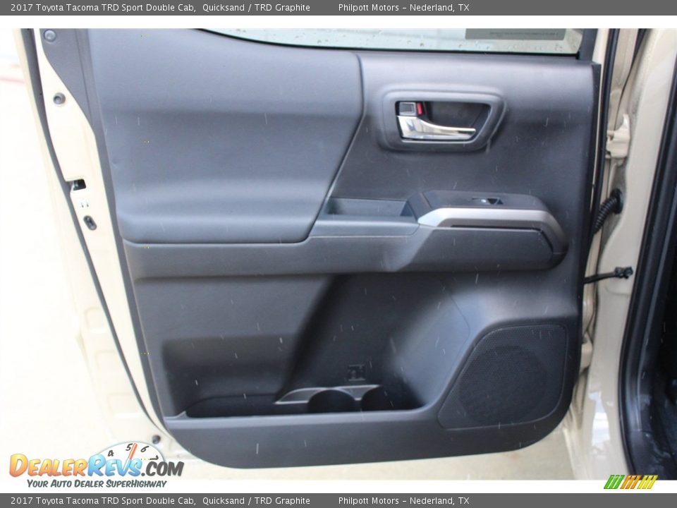 2017 Toyota Tacoma TRD Sport Double Cab Quicksand / TRD Graphite Photo #19