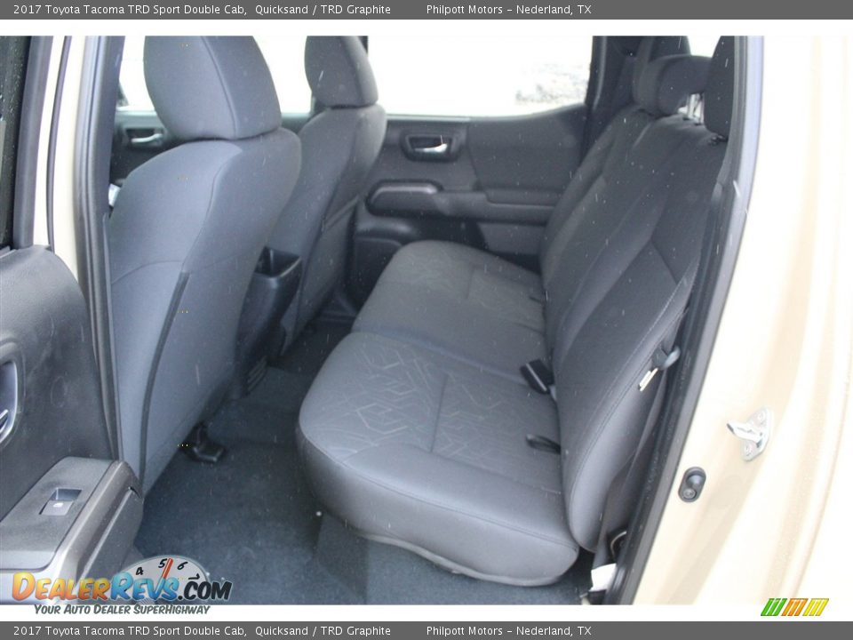 2017 Toyota Tacoma TRD Sport Double Cab Quicksand / TRD Graphite Photo #20
