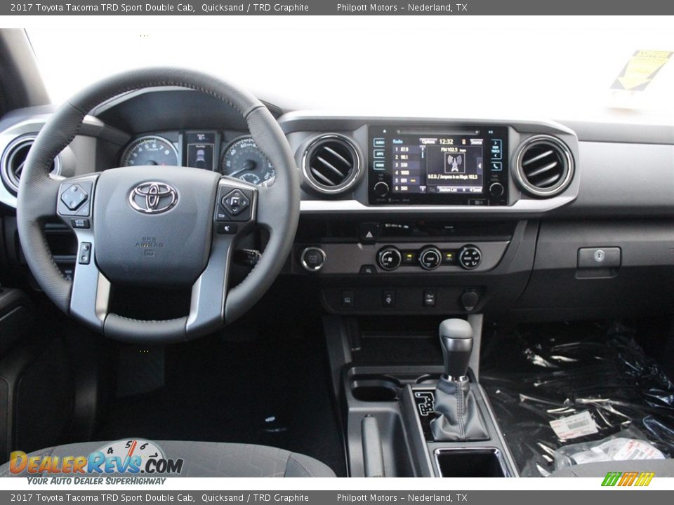 2017 Toyota Tacoma TRD Sport Double Cab Quicksand / TRD Graphite Photo #21