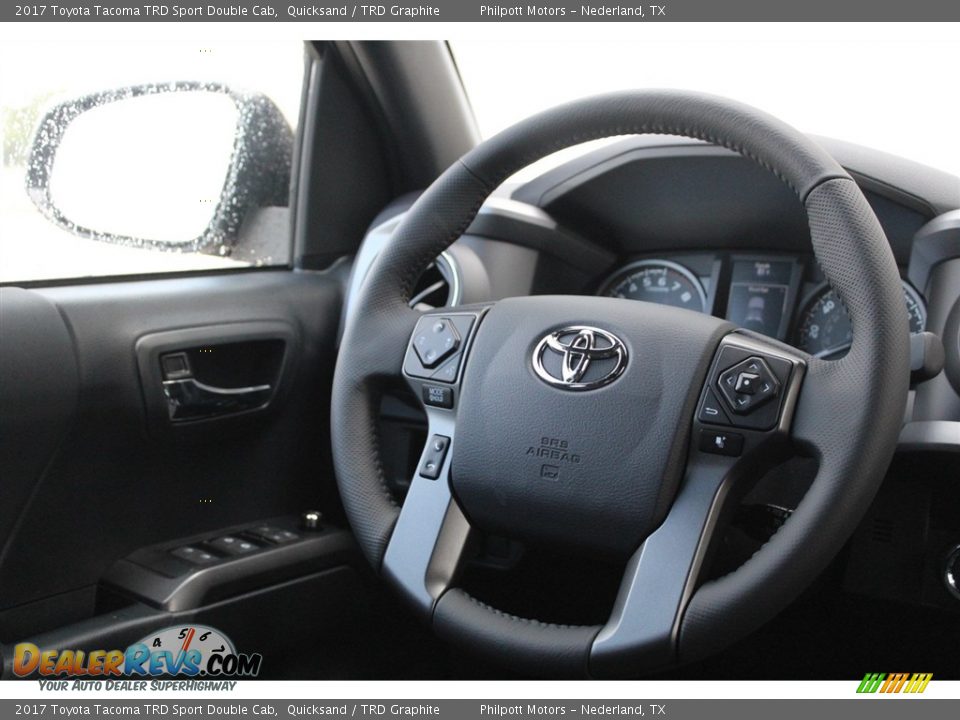 2017 Toyota Tacoma TRD Sport Double Cab Quicksand / TRD Graphite Photo #22
