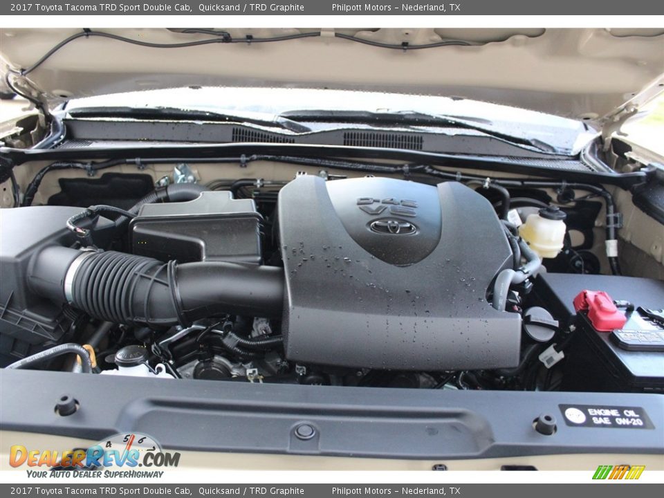 2017 Toyota Tacoma TRD Sport Double Cab Quicksand / TRD Graphite Photo #24