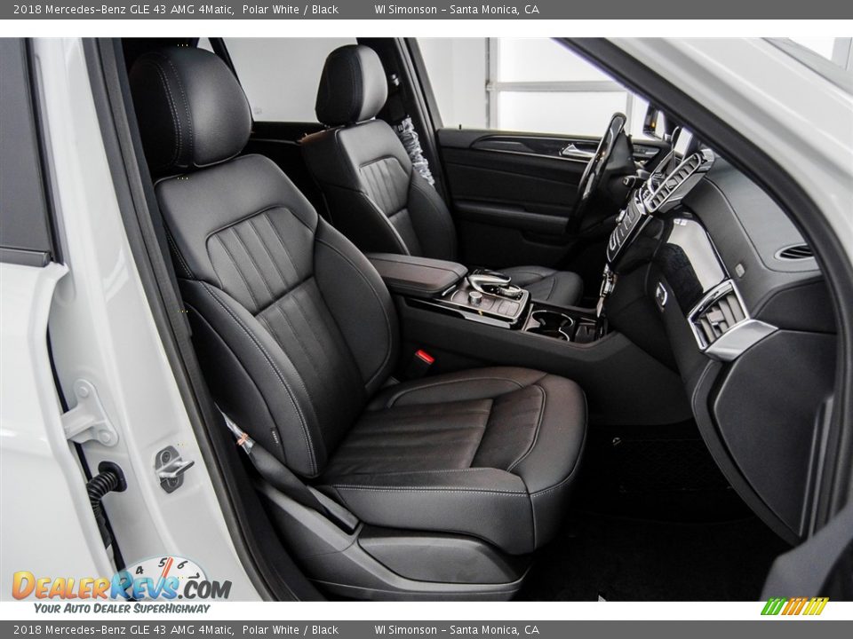 2018 Mercedes-Benz GLE 43 AMG 4Matic Polar White / Black Photo #2