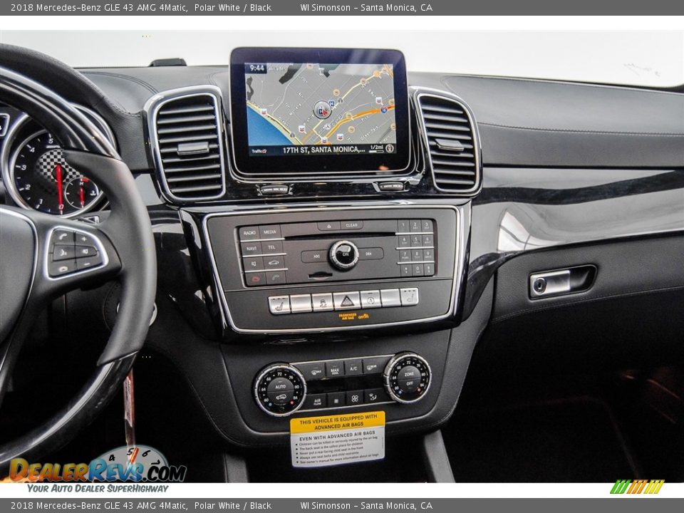 2018 Mercedes-Benz GLE 43 AMG 4Matic Polar White / Black Photo #5