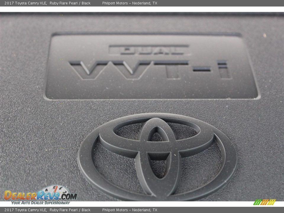 2017 Toyota Camry XLE Ruby Flare Pearl / Black Photo #22