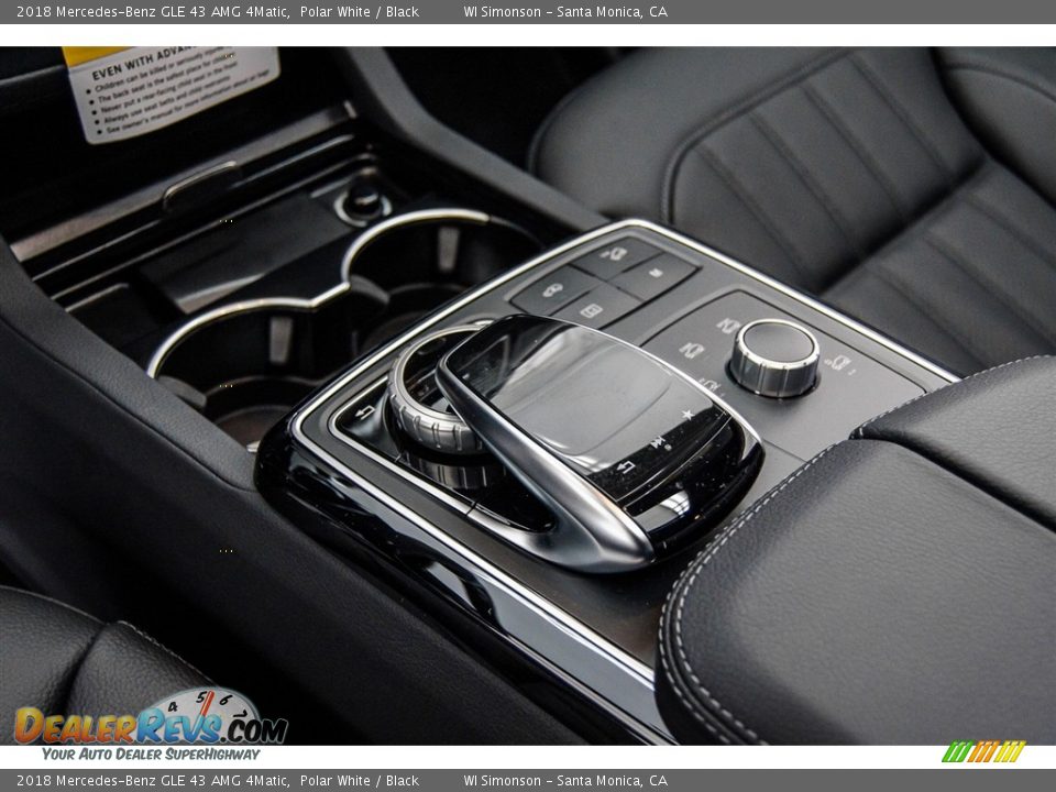 2018 Mercedes-Benz GLE 43 AMG 4Matic Polar White / Black Photo #7