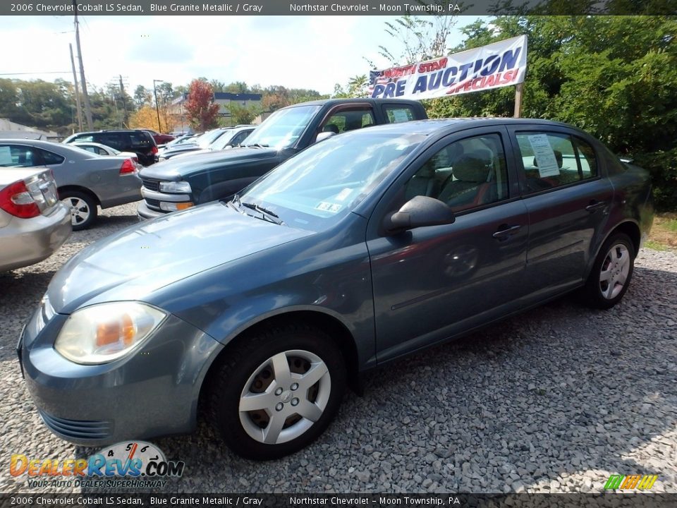 2006 Chevrolet Cobalt LS Sedan Blue Granite Metallic / Gray Photo #1