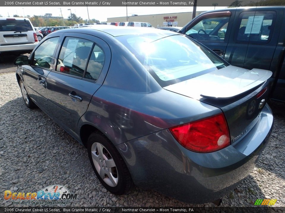 2006 Chevrolet Cobalt LS Sedan Blue Granite Metallic / Gray Photo #2
