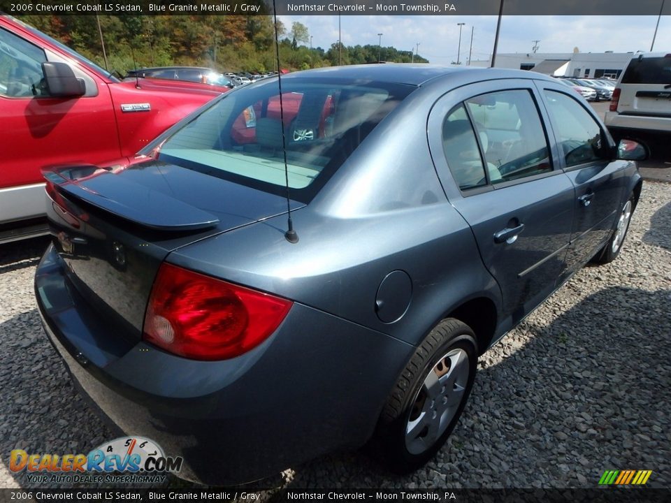 2006 Chevrolet Cobalt LS Sedan Blue Granite Metallic / Gray Photo #4
