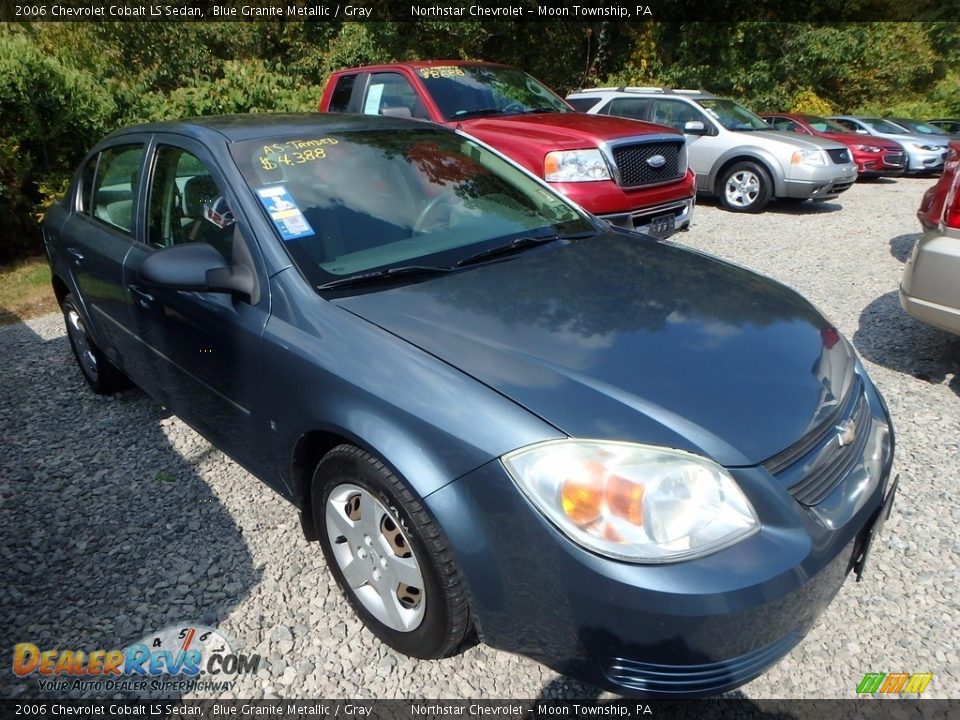 2006 Chevrolet Cobalt LS Sedan Blue Granite Metallic / Gray Photo #5