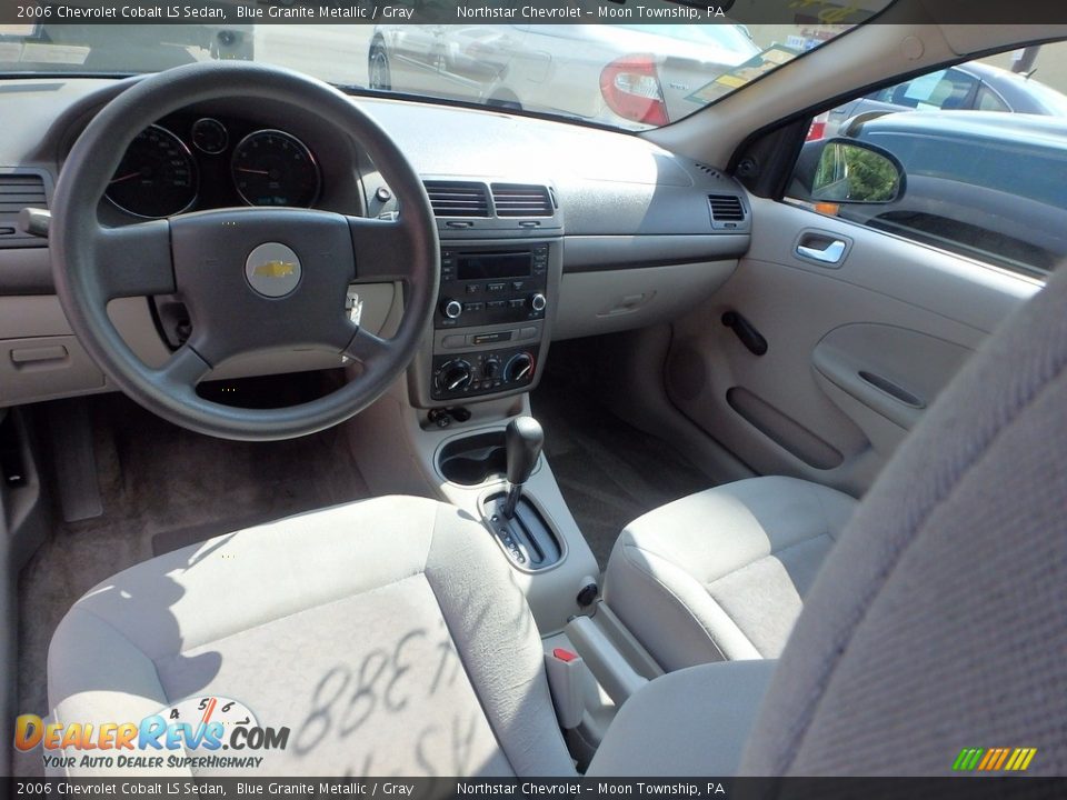2006 Chevrolet Cobalt LS Sedan Blue Granite Metallic / Gray Photo #10
