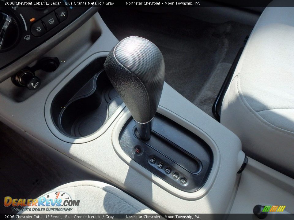 2006 Chevrolet Cobalt LS Sedan Blue Granite Metallic / Gray Photo #12