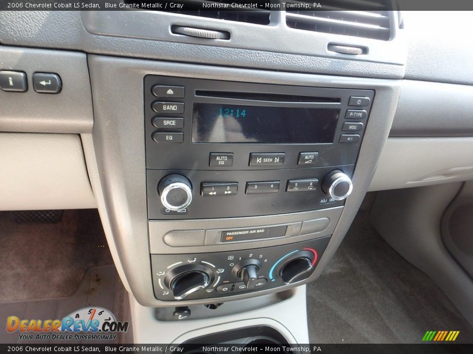 2006 Chevrolet Cobalt LS Sedan Blue Granite Metallic / Gray Photo #13