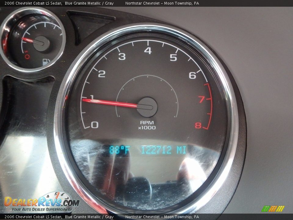 2006 Chevrolet Cobalt LS Sedan Blue Granite Metallic / Gray Photo #15