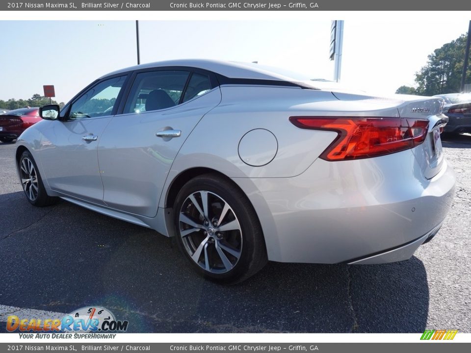 2017 Nissan Maxima SL Brilliant Silver / Charcoal Photo #5