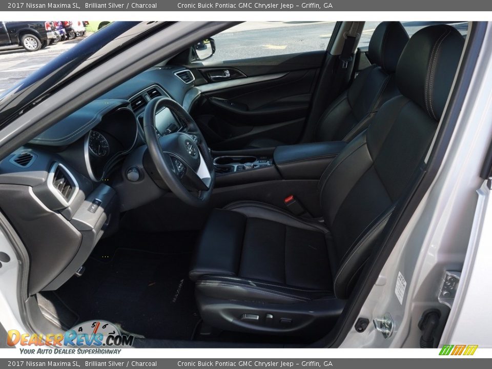 2017 Nissan Maxima SL Brilliant Silver / Charcoal Photo #9