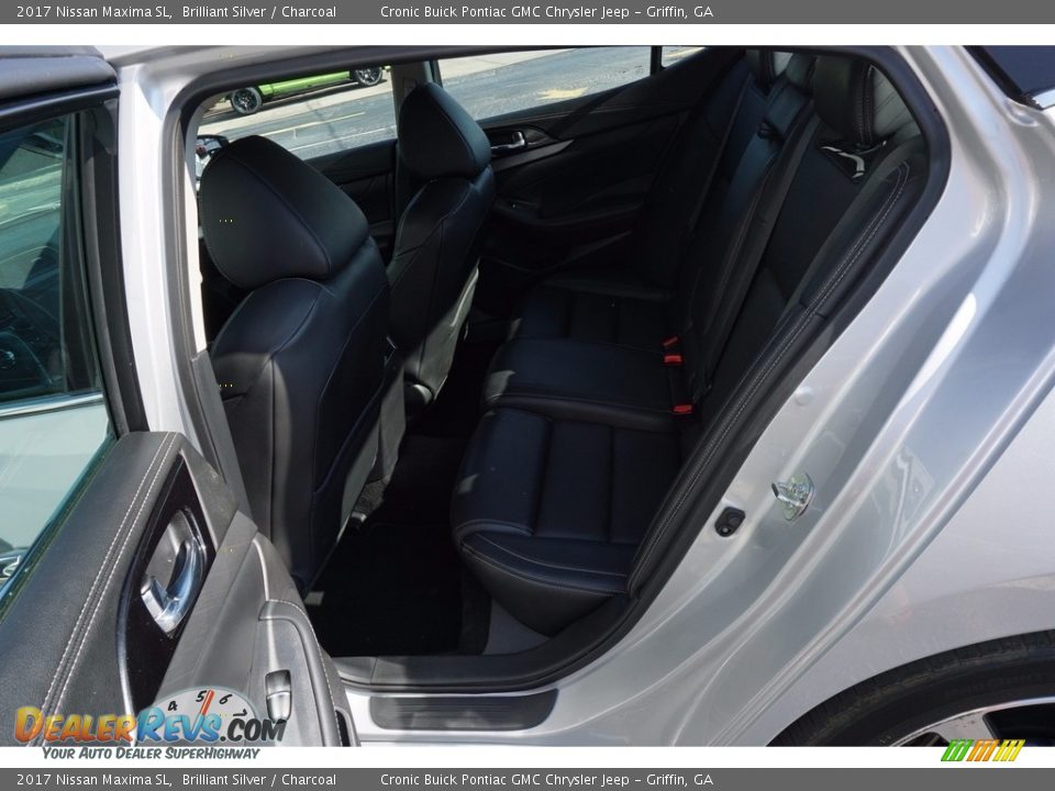 2017 Nissan Maxima SL Brilliant Silver / Charcoal Photo #14
