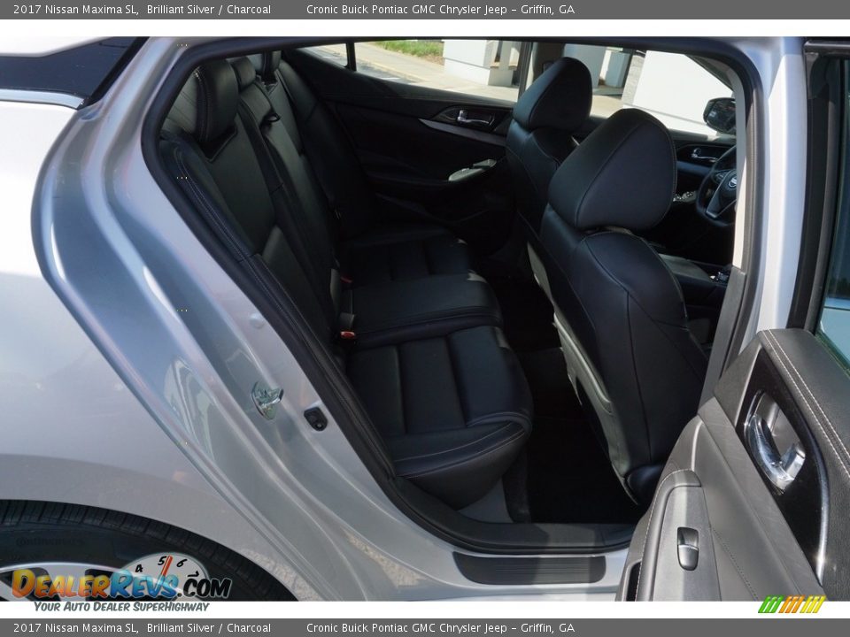 2017 Nissan Maxima SL Brilliant Silver / Charcoal Photo #18