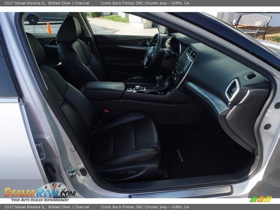 2017 Nissan Maxima SL Brilliant Silver / Charcoal Photo #19