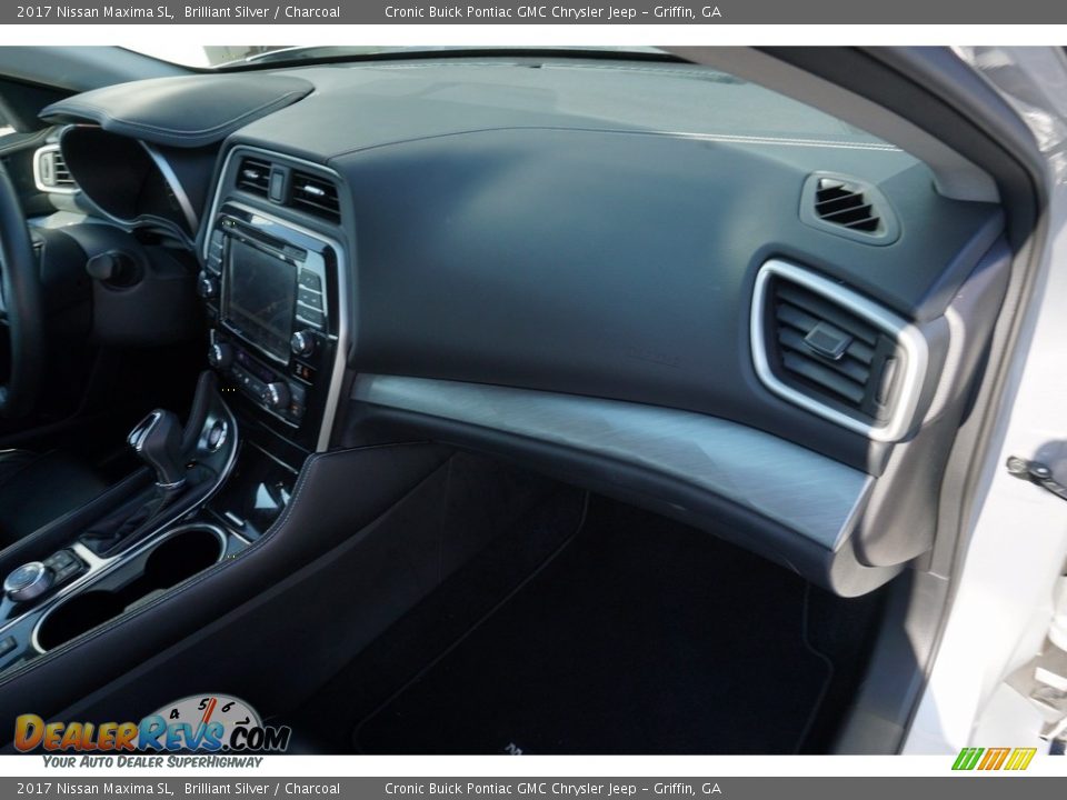 2017 Nissan Maxima SL Brilliant Silver / Charcoal Photo #20