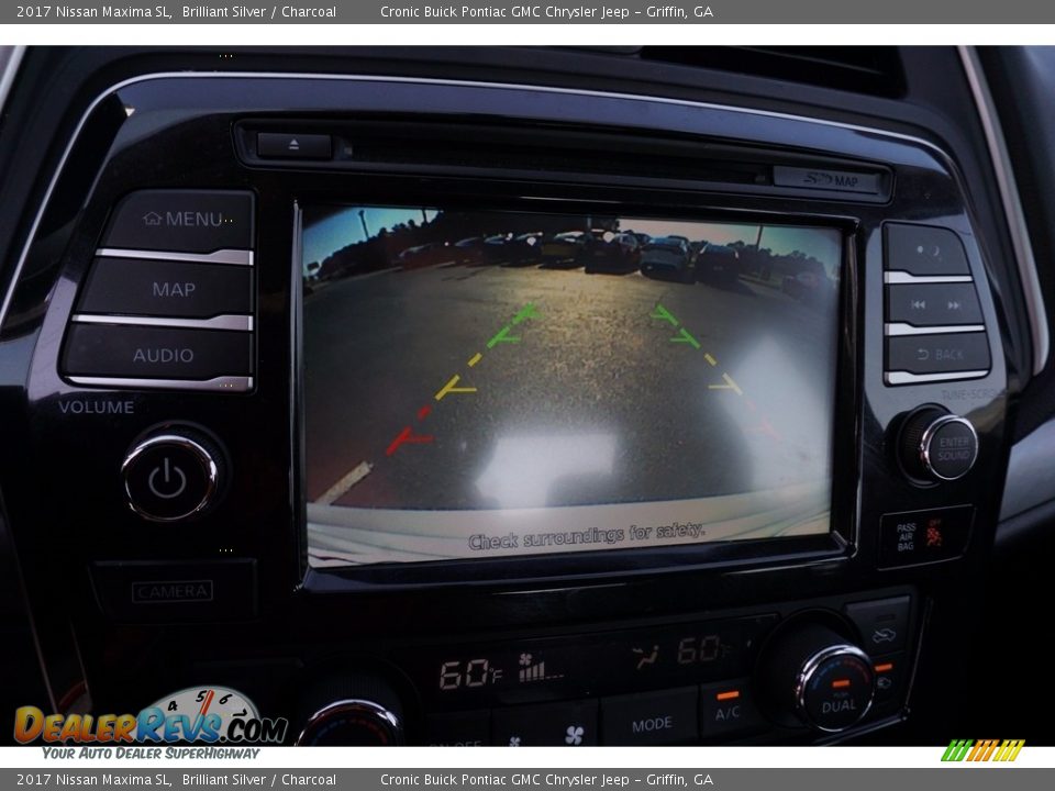 2017 Nissan Maxima SL Brilliant Silver / Charcoal Photo #23