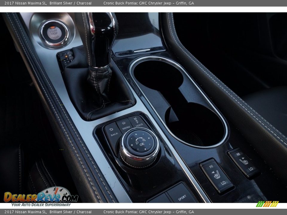 2017 Nissan Maxima SL Brilliant Silver / Charcoal Photo #25