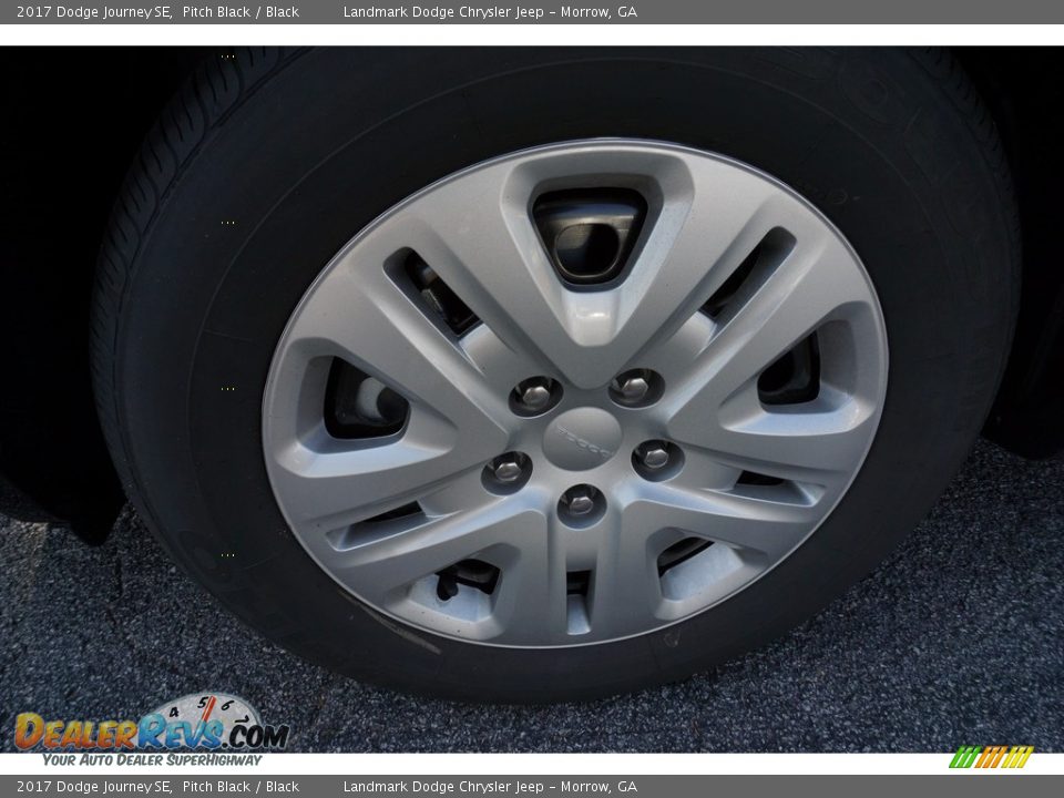 2017 Dodge Journey SE Pitch Black / Black Photo #5